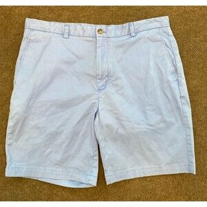 Vineyard Vines Shorts Mens 38 Breaker Flat Front Chino Stretch Preppy Cotton